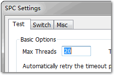 proxy setting dialog